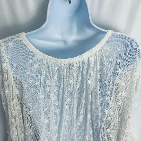 Anthropologie Akemi + Kin Lace Star Top Size Small - Picture 8 of 10